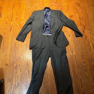 SuitSupply Custom Grey Suit S110 Pure Wool 42R Size 34 Pants